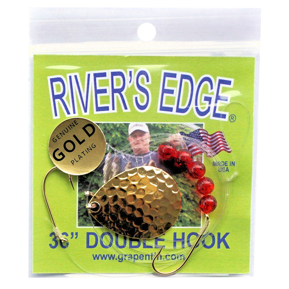 River's Edge 36" Double Hook Crawler Harness