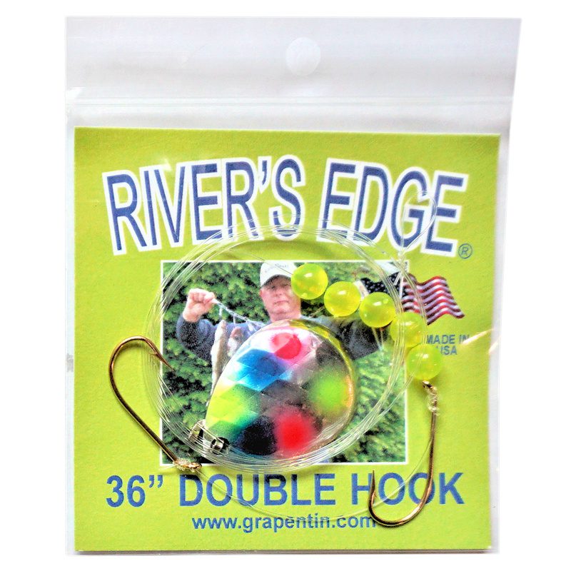 River's Edge 36" Double Hook Crawler Harness