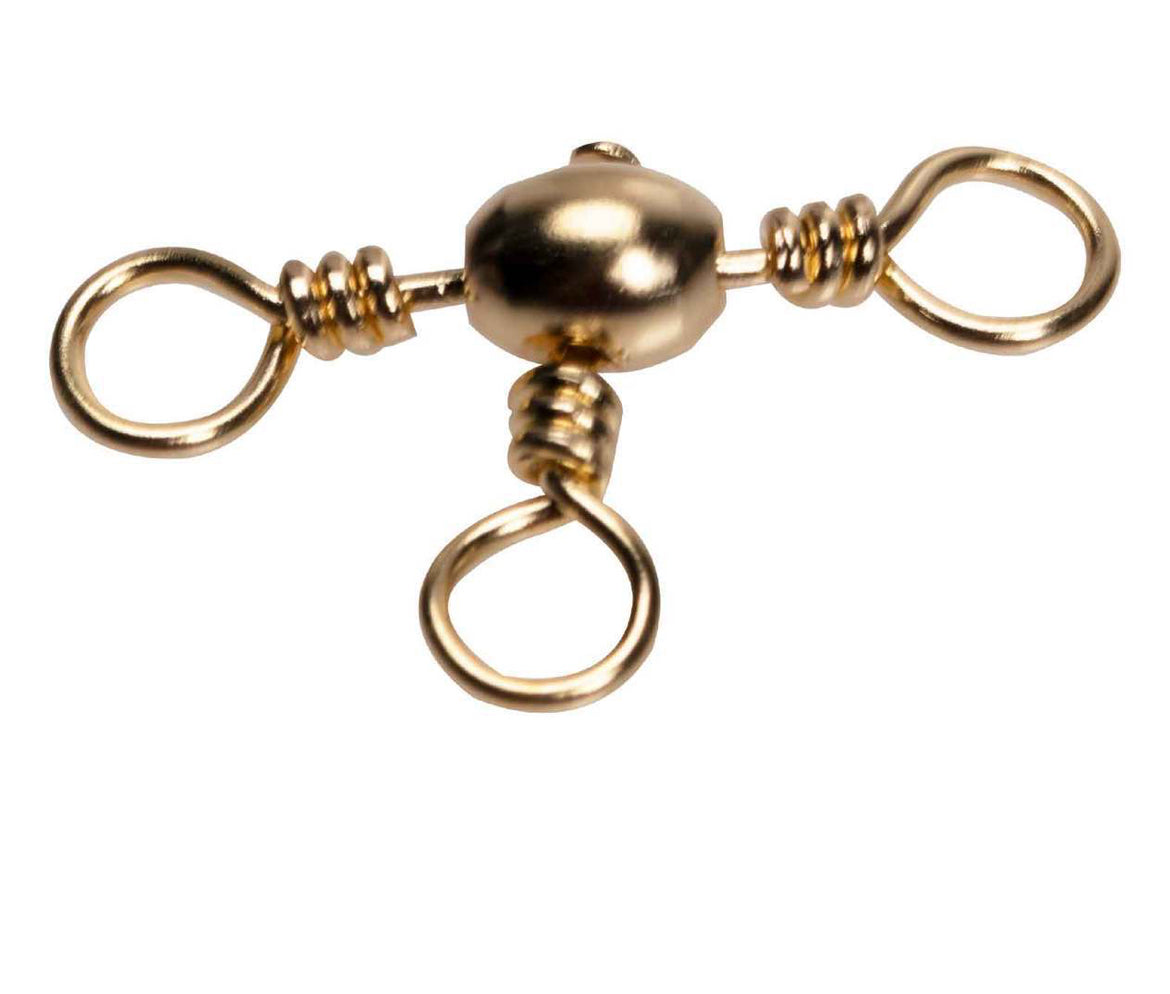 FJ Neil Brass Crossline Swivels