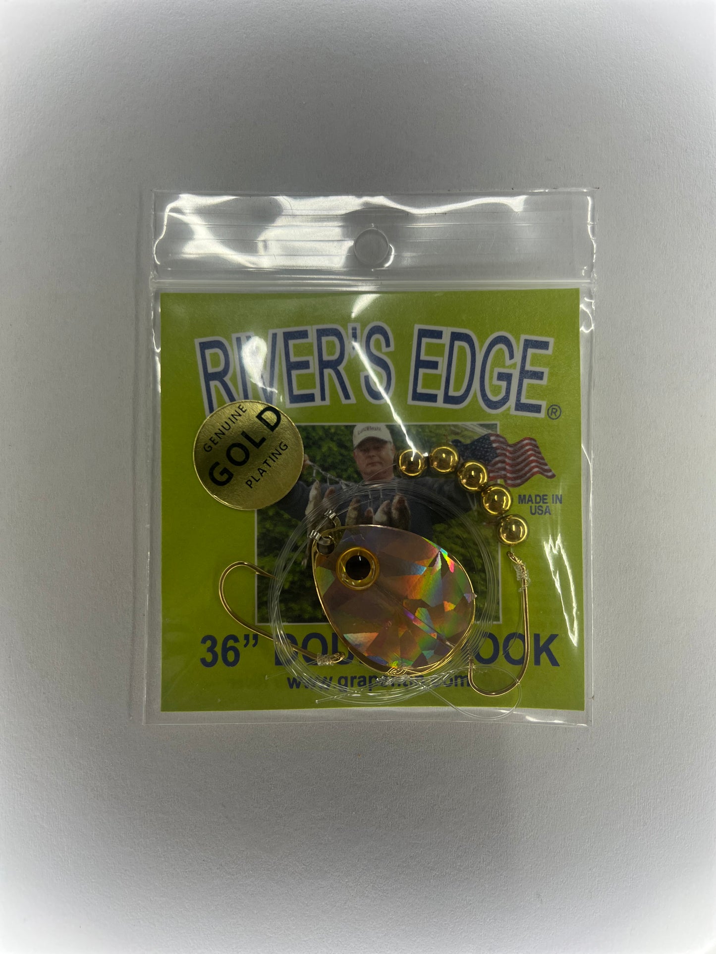 River's Edge 36" Double Hook Crawler Harness