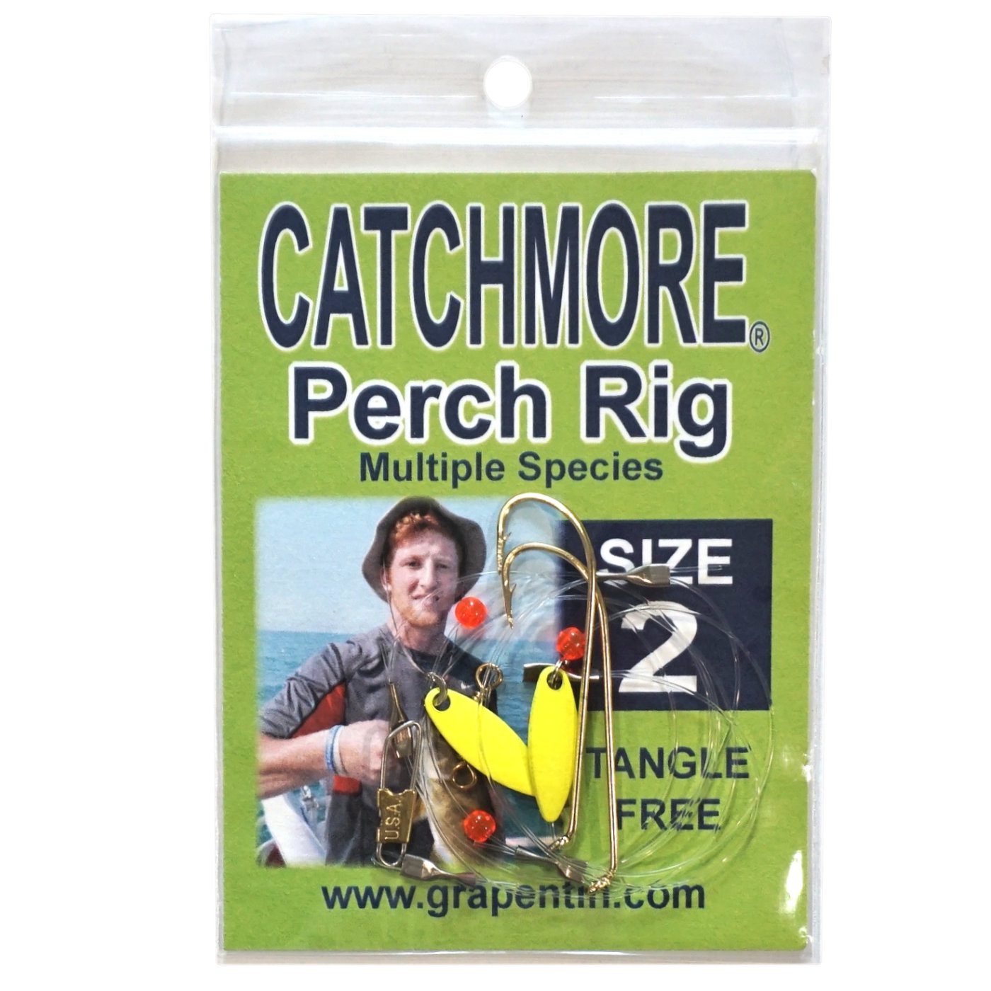 Catchmore Perch Rig with Willow Blades