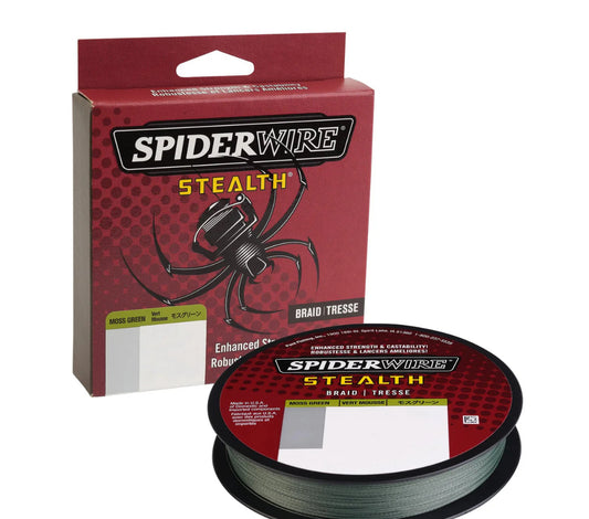 SpiderWire Stealth 125YD Moss Green